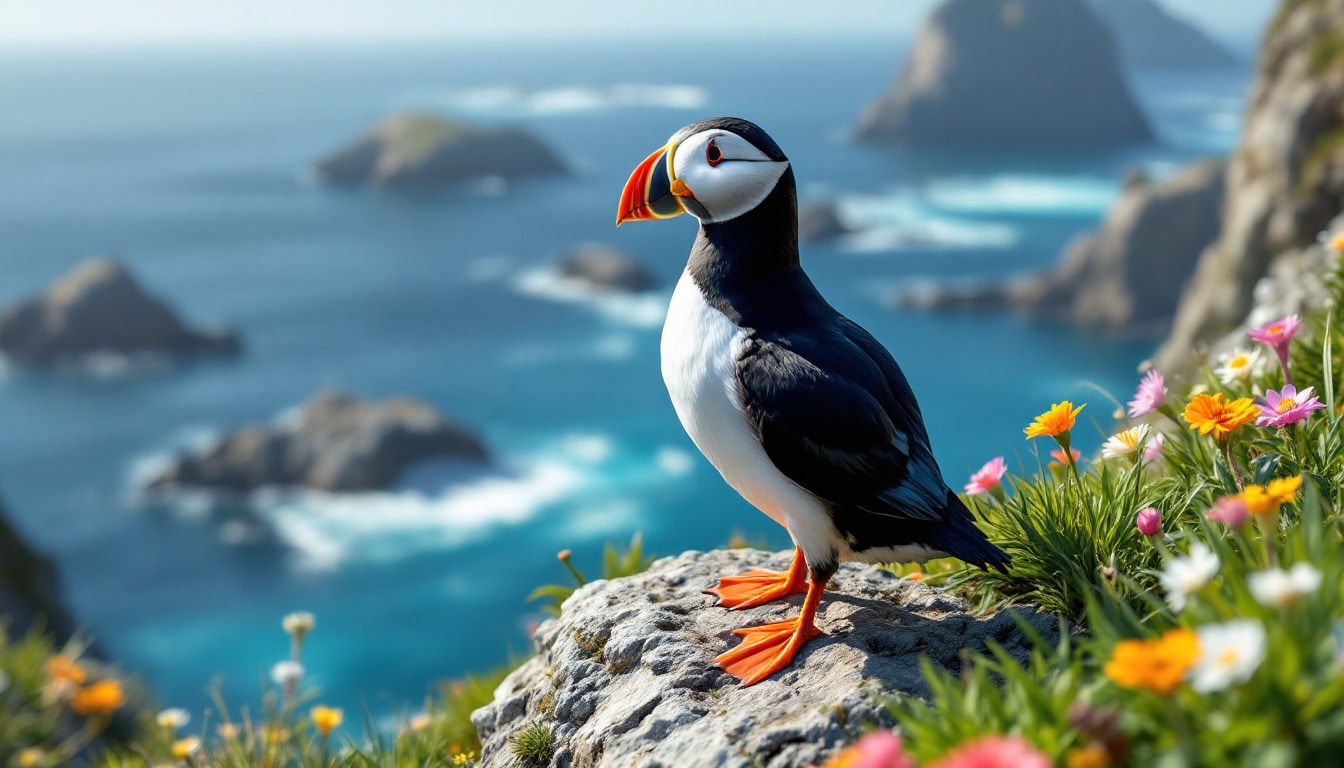 découvrez le fascinant monde du macareux moine, cet oiseau marin au plumage coloré et au comportement unique. apprenez-en plus sur sa définition, son habitat, et ses caractéristiques distinctives dans cet article informatif.