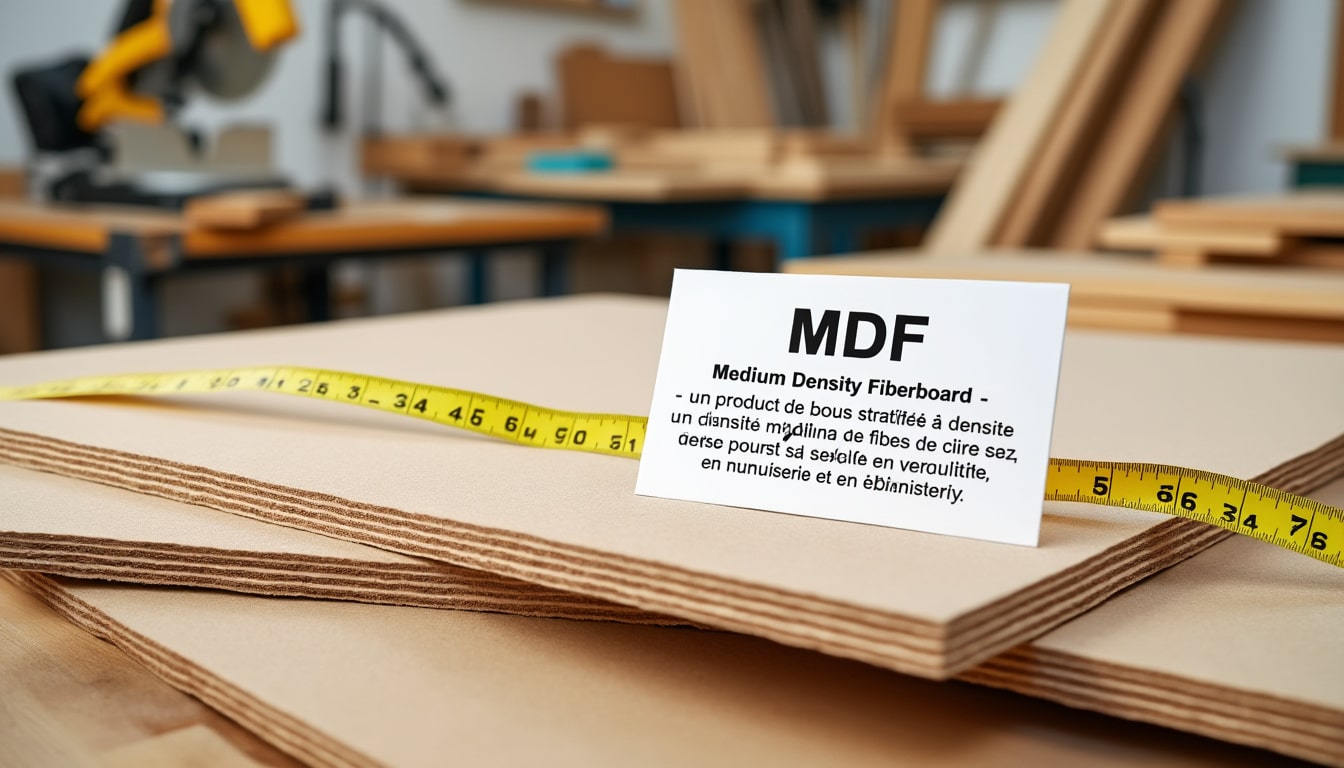 découvrez ce qu'est un panneau mdf dans notre article détaillé. nous vous expliquons la définition, les caractéristiques et les utilisations de ce matériau en bois reconstitué, idéal pour vos projets de menuiserie et de décoration.