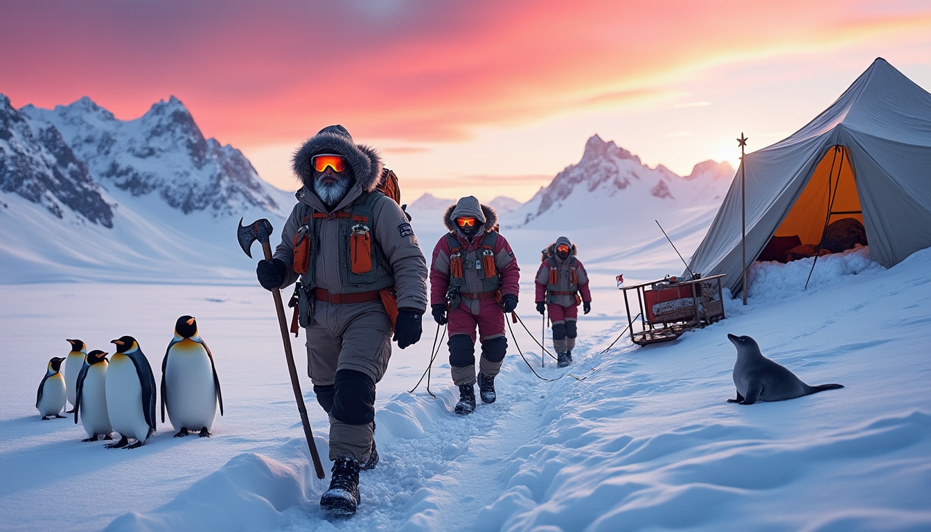 découvrez ce qu'est une expédition polaire grâce à notre définition détaillée. plongez au cœur des aventures arctiques et antarctiques, explorez les enjeux scientifiques, environnementaux et d'exploration liés à ces missions extrêmes.