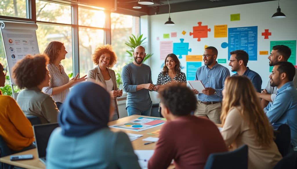 découvrez ce qu'est une formation en leadership collaboratif. apprenez les concepts clés, les compétences développées et comment cette approche favorise une dynamique de groupe efficace au sein des équipes.