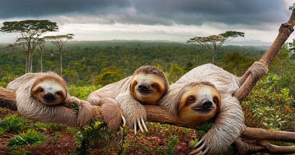 groupe de paresseux