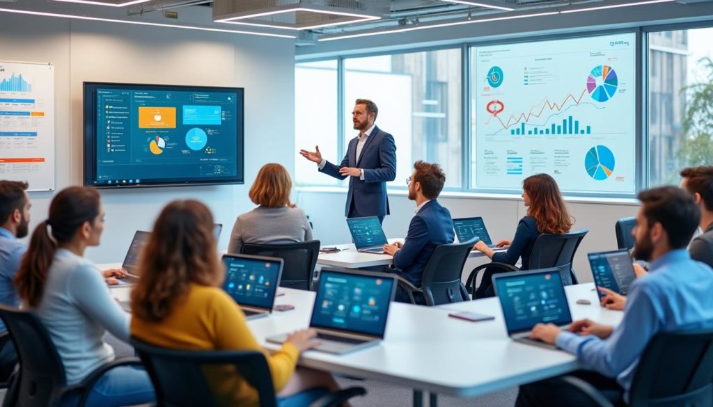 découvrez ce qu'est la formation synchrone, un mode d'apprentissage interactif où les participants et les formateurs interagissent en temps réel. apprenez ses avantages et son fonctionnement pour améliorer vos compétences efficacement.
