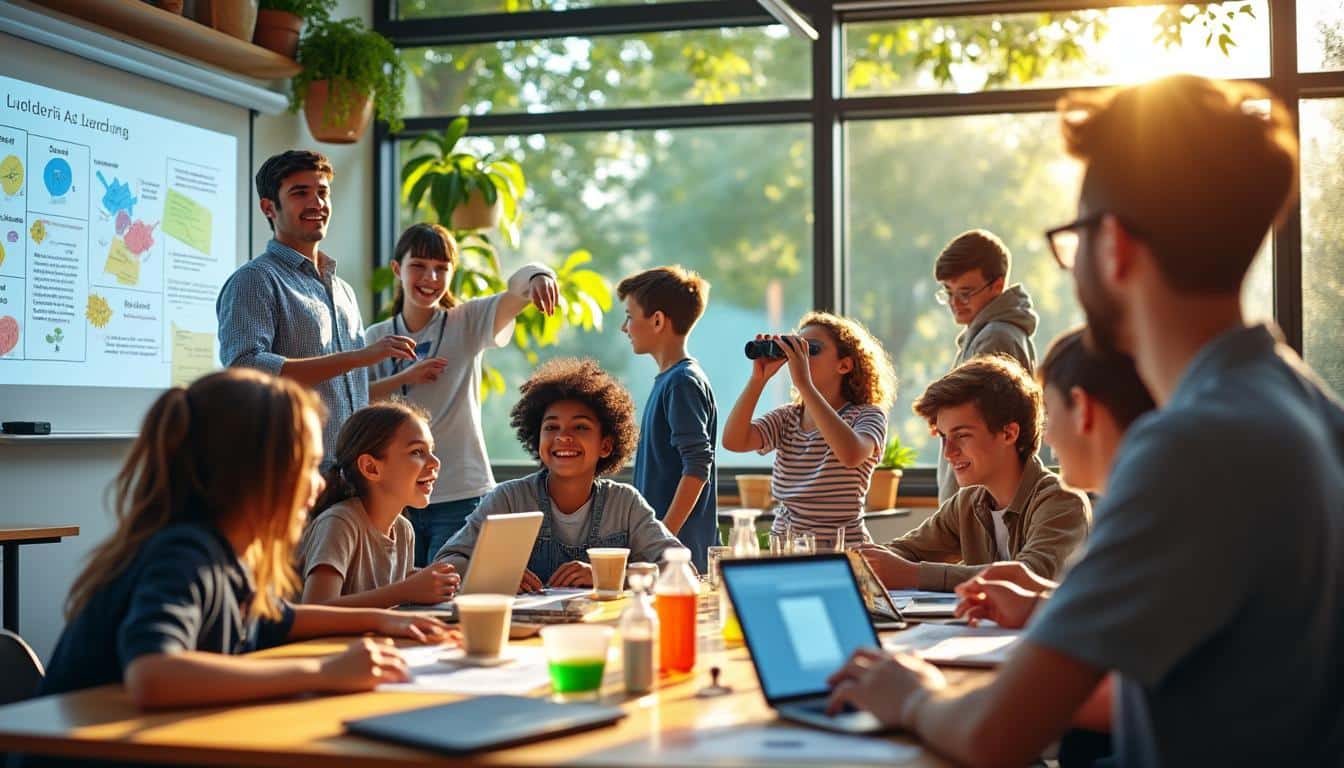 découvrez la pédagogie active, une approche innovante qui place l'apprenant au cœur de son apprentissage. cette définition explore les principes, les méthodes et les avantages de cette pédagogie dynamique qui stimule l'engagement et la participation des élèves.