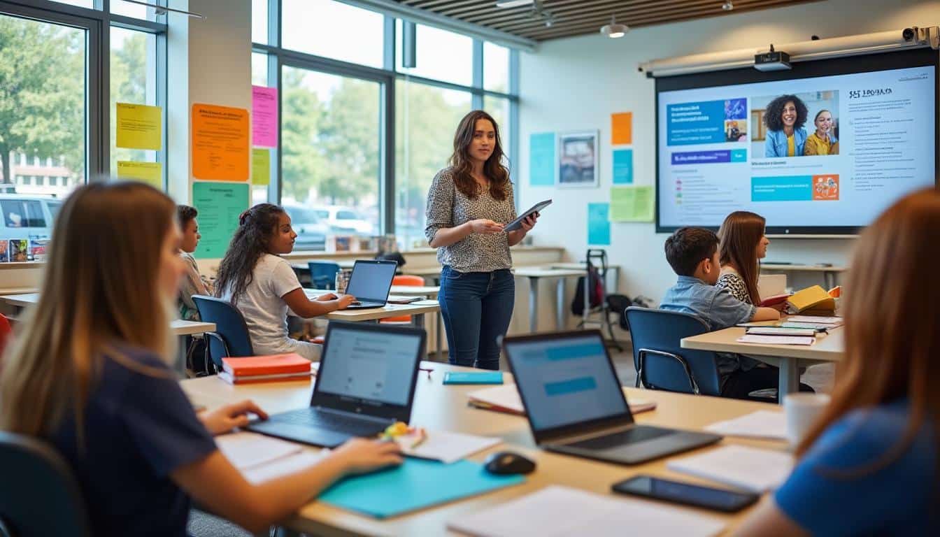 découvrez ce qu'est une formation en blended learning dans notre article. apprenez comment cette approche combine l'enseignement en présentiel et en ligne pour optimiser l'apprentissage et répondre aux besoins des apprenants.