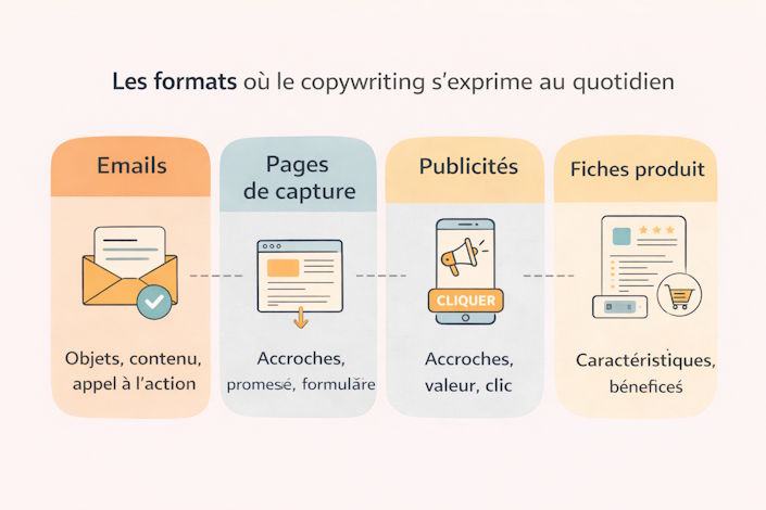 formats du copywriter
