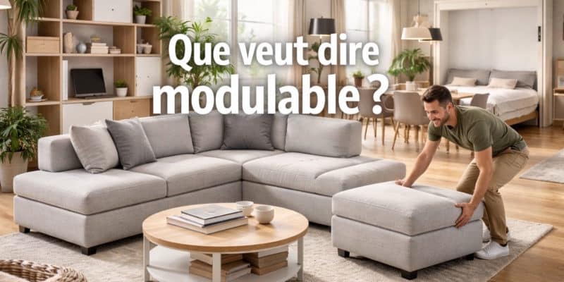 que veut dire modulable